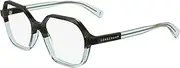 [Longchamp] LO2740 214 Striped Brown/Azure 53/15/140 Women's Glasses, 214 Striped Brown/Azure, 53/15/140