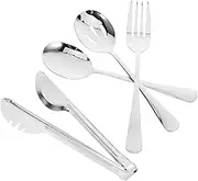 LIGIGWASH 1 Set Serving Utensils Set Buffet Serving Kit for Parties Kitchen Utensils for Home Restaurant and Hotel Use Smooth Surface Design for Easy Cleaning