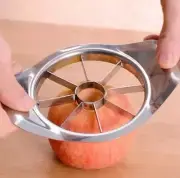 Apple Corer Stainless Steel Slicer Cutter Chopper Peeler Pear Fruit Easy Cut USA