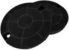 Range Hood Replacement Charcoal Filter 7-5/8 in.Diameter by 7/8 in.Thick. 2-Pack