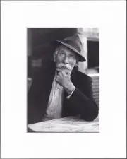 8X10" Matted Print Picture, Aged, Imogen Cunningham: Gold Rush Country Workman