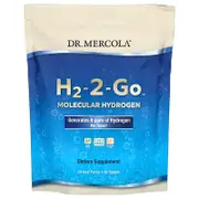 Dr. Mercola, H2-2-Go, Molecular Hydrogen, 30 Dual Packs, 60 Tablets