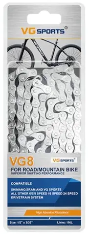 VG Sports 6/7/8sp Chain
