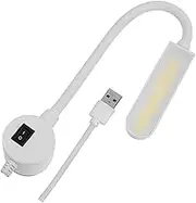 HOODANCOS Led Sewing Machine Light 6 Watt, Sewing Machine Light Led Lighting (30leds), Multifunctional Flexible Gooseneck Arm Work Lamp Magnetic Mounting Base
