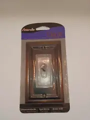 Oil Rubbed Aged Bronze Switch Plate Cover Continental Rocker Toggle Outlet GFI