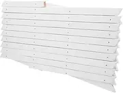 FUNOMOCYA Wooden Lattice Panel for Garden Expandable Fence Outdoor Wall Trellis Climbing Plant Support White Decorative