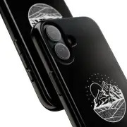 Minimalist Tough Case for Phone, Protective Cover, Rugged Phone Case, Sleek