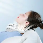 Rechargeable Bladeless Neckband Fans Air Cooler Summer Air Cooling Hanging Neck Fan Leafless Twistable Usb Ventilator