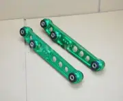 GEN 2 Green CNC Billet Aluminum Rear Lower Control Arm For 1996-2000 Civic EK (for: Honda Civic)