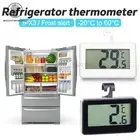 Digital LCD Refrigerator Freezer mini Thermometer Hanging Hook Waterproof