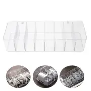 Wire Box Set Storage with Compartments Cord Organizer for Desk Charging