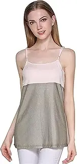 [CNPRAZ] Anti-Radiation Maternity Vest, Maternity Dress Silver Fiber Shielding Radiation Suit Anti Electromagnetic Radiation Household Appliances Pregnancy Protection Apron Clothes