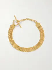 [Loren Stewart] Loren Stewart - Chainmail Gold Vermeil Bracelet - One size One size Gold