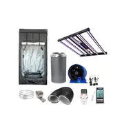 Mammoth Ultimate Grow Tent LED Package - 1.2x1.2x2.4M - Lumatek ZEUS 465W - 6" Fan/Filter