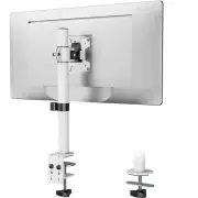 Single Monitor Mount for 1 Computer Screen up to 32 inch Fully Adjustable Mon...