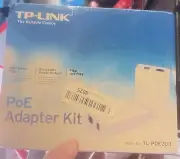 NEW TP-LINK TL-POE200 Power over Ethernet Adapter (PoE) Switch up to 100m