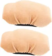 WATIIFUFU 2pcs Soft Velvet Crutch Pads for Armpits Non Slip Cushion Covers Comfortable Padding for Crutches Cane Handles Elastic Design for Secure Fit for Seniors Mobility Aid Accessories