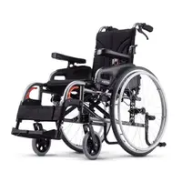 在飛比找PChome商店街優惠-KARMA康揚鋁合金手動輪椅-變形金鋼KM-8522(後輪可