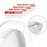 Toilet Seat Splash Guard Transparent Potty Training Pee Splash Guard Waterproof Urine Deflector for Kid and Adults