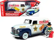 Autoworld AWSS129 1948 Chevrolet Panel Police Van Mr. Monopoly "Monopoly" 1/18
