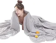 jopiuieo Lightweight Cooling Blanket - Indoor Sleep Cool Comforter Blankets - Lightweight Household Supplies for Couch, Work Area, Living Room, Bedroom, and Game Room