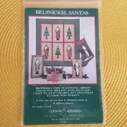 Belsnickel Santas Applique Pattern Picture Stocking Pillow Wall Hanging Uncut