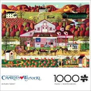 Buffalo Games - Charles Wysocki - Autumn Farms - 1000 Piece Jigsaw Puzzle for Ad