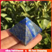 Natural Lapis Lazuli Quartz Orgone Energy Crystal Pyramid Chakra Healing Stone