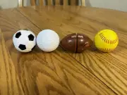 Vintage Duncan YoYo Baseball Football Soccer Golf Ball Yo Yo