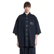 [MASTERMIND WORLD] Short Sleeve Oversized Shirt Black