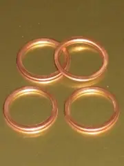 Washer crush copper for Access plug Triumph 1971 1972 rocker box washers 71-2080
