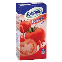 在飛比找PChome24h購物優惠-Fontana 蕃茄汁(無鹽)1公升*12瓶