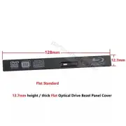 12.7mm ODD Optical Drive Front Bezel Bluray for BD CD Internal Burner Faceplate