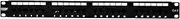 Evoges 24 Ports UTP CAT6 1U Patch Panel, Rack Mountable, Ethernet Network Patch Panel for Cable Management, Durable and Easy Installation