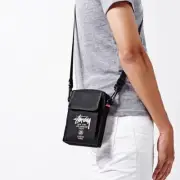 NEW Unisex Stussy Black Mens Shoulder Bag Cross Body Bag 2024