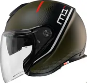 Schuberth M1 Pro Mercury Jet Helmet, green, Size 53 for Men
