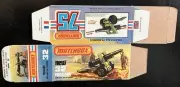 Matchbox Superfast #32 Field Gun ‘77-‘82 Type L Repro Gun Box