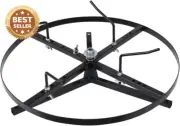 Wire Spinner Dispenser Fence Reel Winder Steel 4 Sizes Fencing Tool
