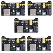 5 Stück Breadboard-Netzteilmodul für Arduino-Board, geeignet für MB-102 Lötfr...