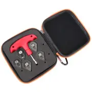 6pcs/set F9 Golf Weights + Wrench +Case for Cobra King F9 Driver 4g6g8g10g12g14g