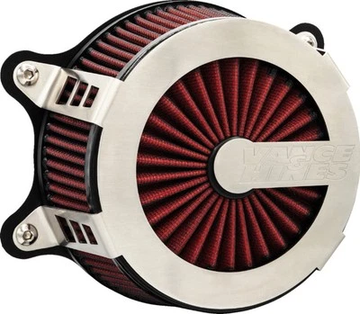 Vance & Hines VO2 Cage Fighter Air Cleaner Brushed #71106 Harley Davidson