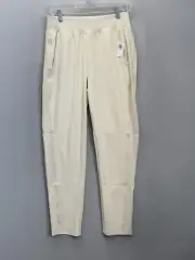 Old Navy Powersoft High Rise Women’s Sz M Tall Beige Go Dry Tapered Ankle Pants