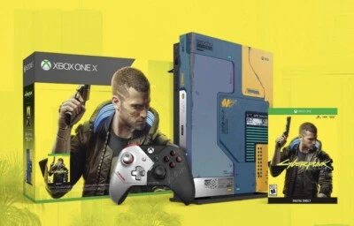 Xbox One X Cyberpunk 2077 Limited Bundle (1TB) & Limited Edition Controller