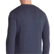 Theory Harman Riland Wool Blend V Neck Sweater, Blue, M