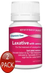 2 x Co Laxative With Senna 200Tab
