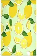 RPLIFE Lemons Yellow Green Drying Towels for Dishes, 28x18 Inches Absorbent Kitchen Towels Sets Decorative