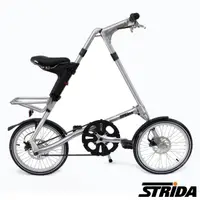 在飛比找momo購物網優惠-【STRiDA】速立達 18吋SX 單速碟剎折疊單車/三角形