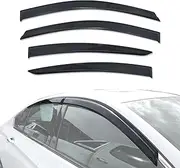 AUSGO Weathershields Compatible with Holden Commodore ZB Sedan 2017-2020, Luxury Weather Shields Window Visors Wind Deflectors Sun Rain Guard 4PCS Set