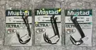 3 Packs Mustad Octopus Beak Hooks Size 9/0