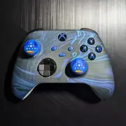 Custom Blue Wireless Controller For Xbox Or PC Xbox Series X Controller
